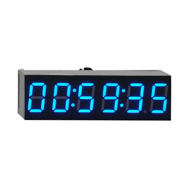0,36 tommer 6-bit Clock LED elektronisk ur med sekundvisningsmodul-B