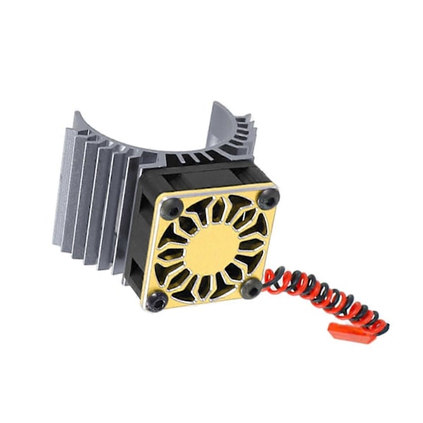 RC Motor Kylfläkt Kylare 36mm för RC Bil 1/8 1/10 Skala Guld