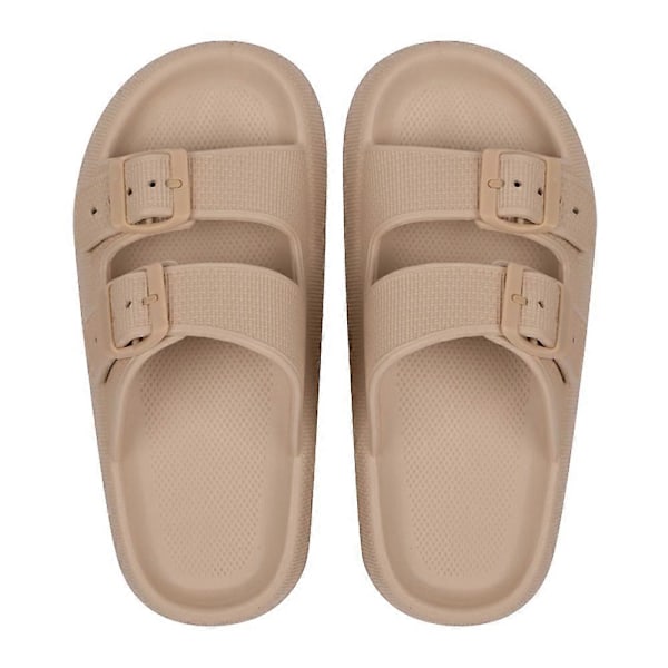 Women'S Fame Recovery Cloud Slide Med +Comfort-Khaki-40-41