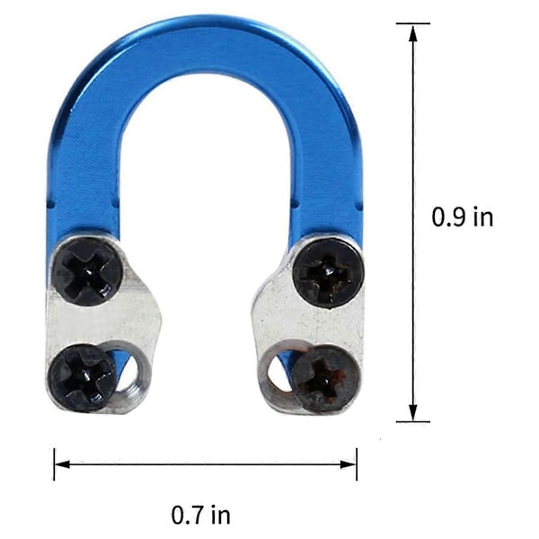 1 Förpackning Bågskytte Compound Bow D Loop p med Skruvmejslar, Svart