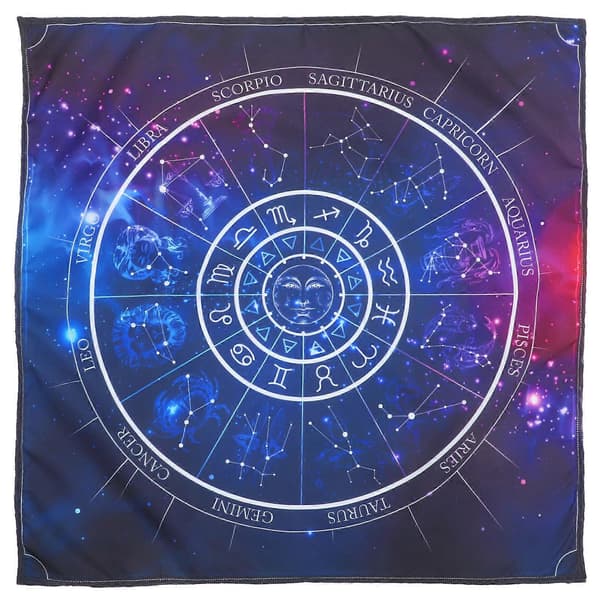 Delikat Tarot Duk Multifunksjonell Tarot Bordduk Delikat Mønster Duk