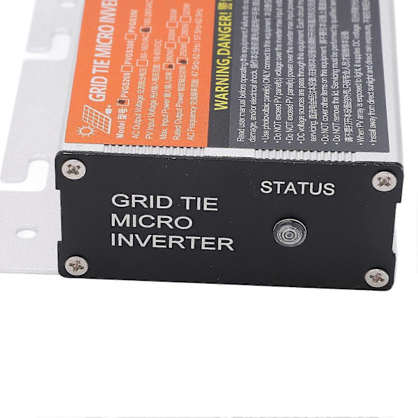 PVGS Aurinko Mikroverkkoinvertteri Aurinkovoima PV Invertteri Tehoinvertteri 1860V 260W 220V