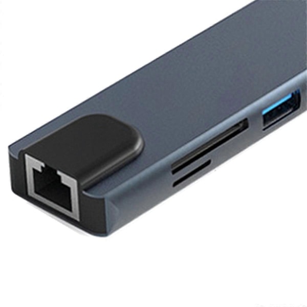 10 i 1 USB C HUB 4K30Hz Dockningsstation Typ C till HDTV