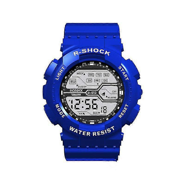 Fash Sportklockor för män Utomhus Digital Armbandsur