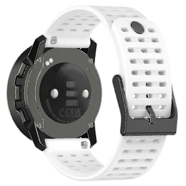 Urheiluranneke Suunto Vertical/9 Peak Pro/9 Peak/5 Peak -kelloille, 22 mm silikoniset kellon rannekkeet White