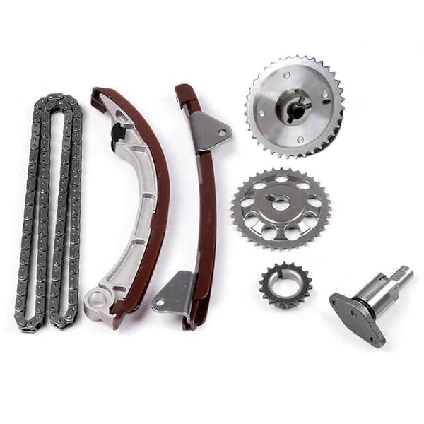 Motor Timing Chain Kit for Matrix 2000-2008 3ZZ-FE 1ZZ-FE Strammer Guide Rail Krank Kam