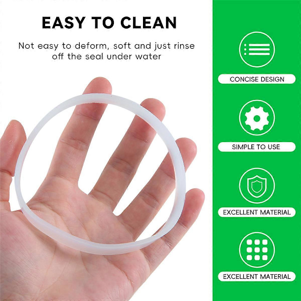 3 ST Tätningsreservdel Kompatibel för (( 10cm)