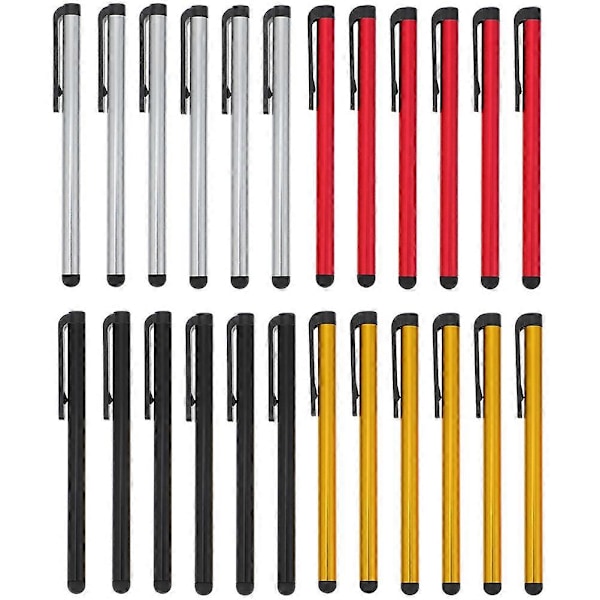 24 st Tablet Stylus Pen Smartphone Kapacitiv Pen Tablet Precisionspenna