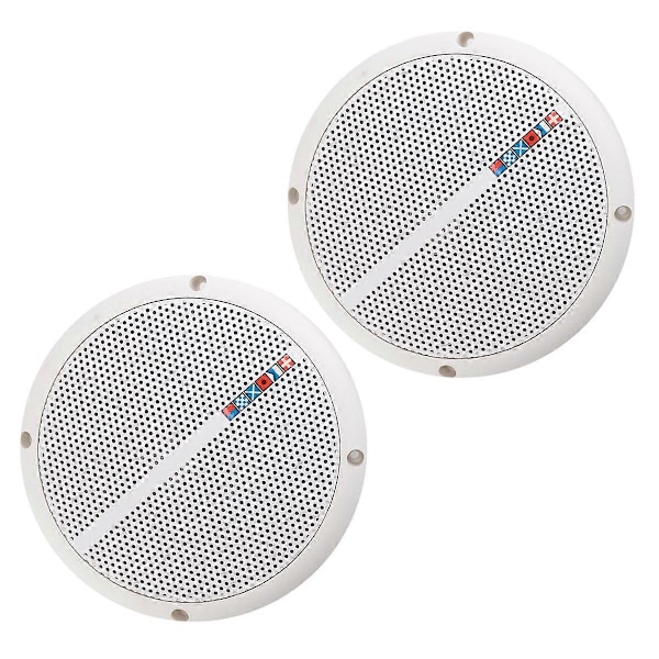 600 2-suuntaista vedenpitävää kattokaiutinta ulkokäyttöön, 60 W, koti, kylpyhuone