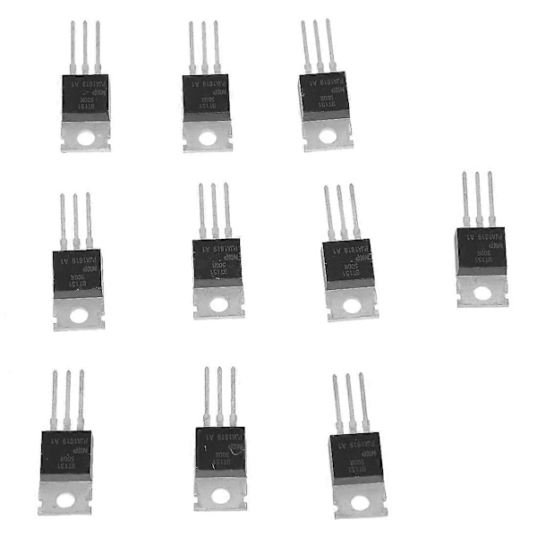 10x BT151-500R SOT78 Paket Motorkontroll SCR Tyristorer 500V 12A