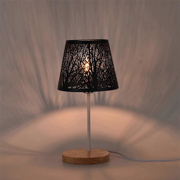 Liten Lampskärm, för Bordskrona Vägglampa Vit