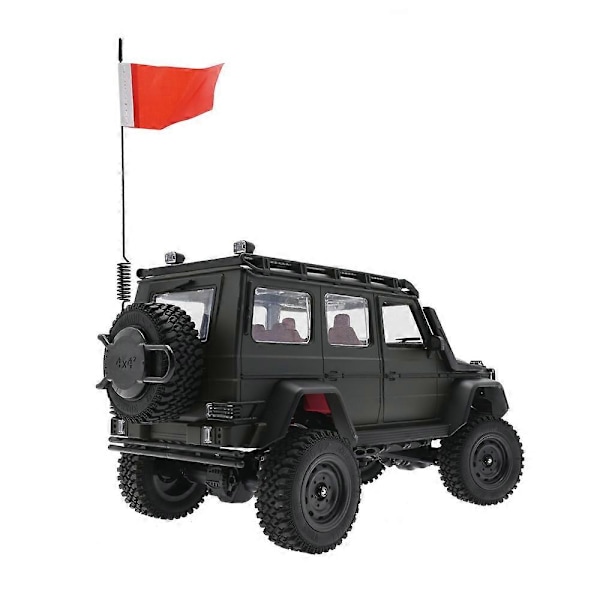 2 st 190 290 mm Dekorativ metallantenn och flagga för 1/10 RC Crawler Car Axial SCX10 90046 TRX4 D90,3