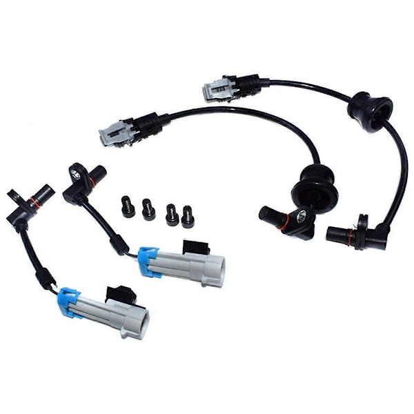 4kpl/sarja Etu Taka ABS-anturi 96626080 96626078 Chevroletille