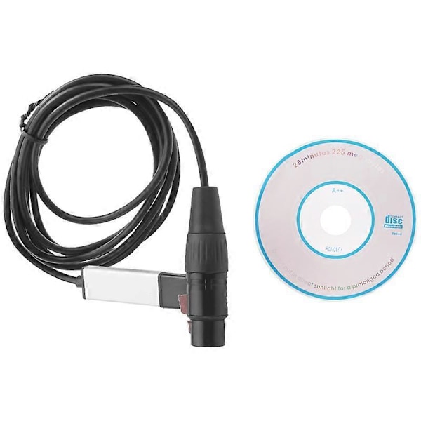 DMX512 USB DMX-gränssnitt adapter LED scenbelysningskontroller
