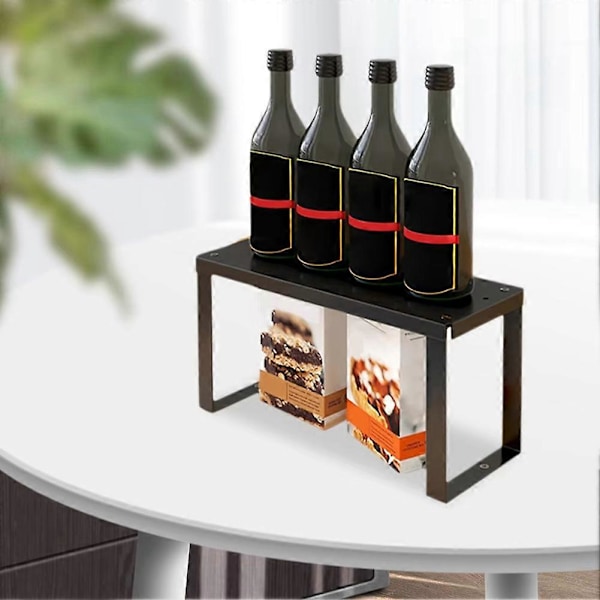Förvaringsställ Fyrkantig Design Utrymmesbesparande Bänkhylla Enkel