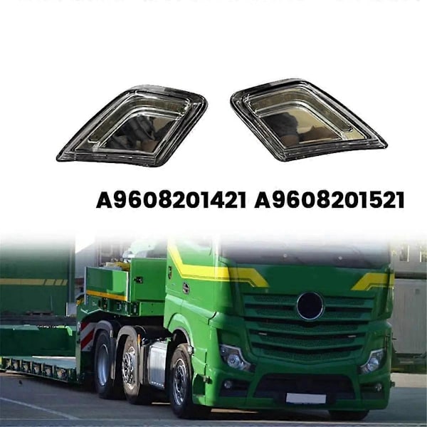 1 par främre sidohörnslampa LED blinkerslampa för lastbil MP5 Lastbil A9608201421 A9608201521