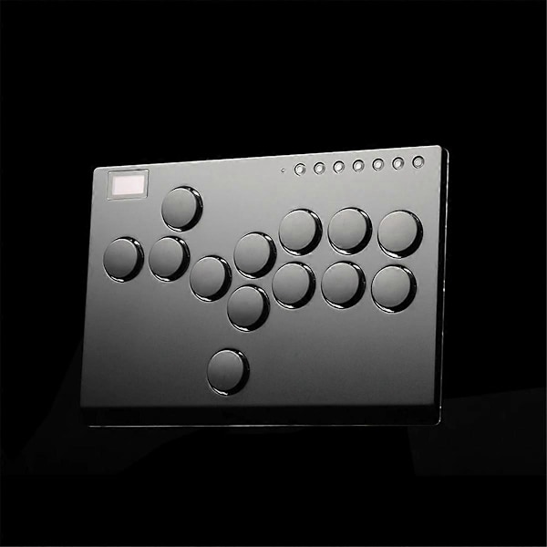 13 Tangenter Arkadspak All-Button Controller Joystick Controller Grå