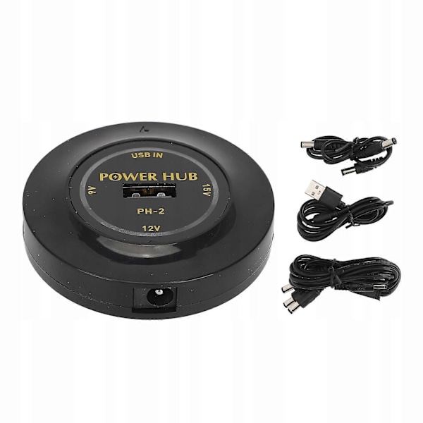 Usb Type C Guitar Strømforsyning 5v 2.1a 3 Kanal Lavt Niveau Strømforsyning