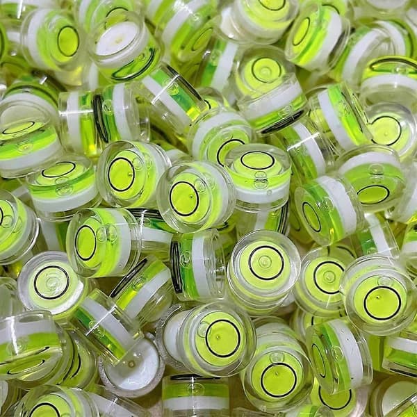 10 stk. Mini boblevaterpas til nivellering af stativteleskop 10X6mm