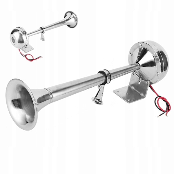 Horn Fanfar Krom Tir Signal 12v/24v Högljudd
