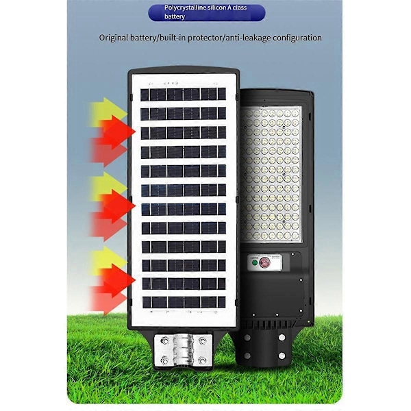 Aurinkokenno LED-katuvalo pihalle, ulkokäyttöön