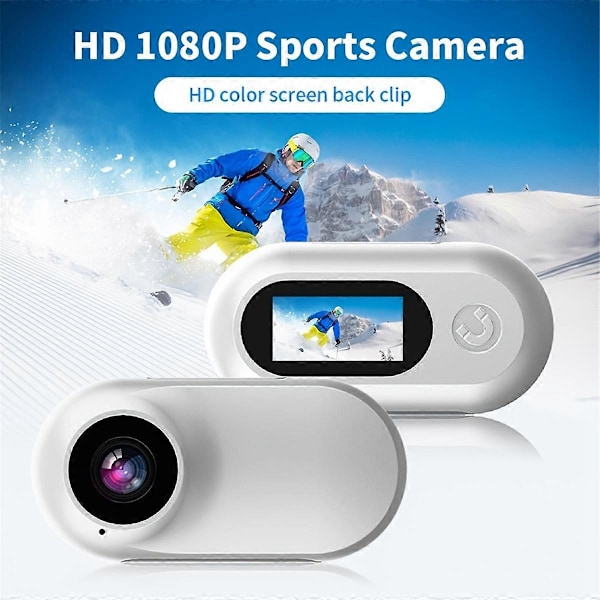 1080P Mini Actionkamera Utomhus Sport Fickkamera Svart