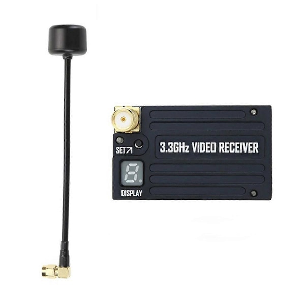 3.3G 4W Glasögon VRX Modul Videomottagare för FPV Videoglasögon