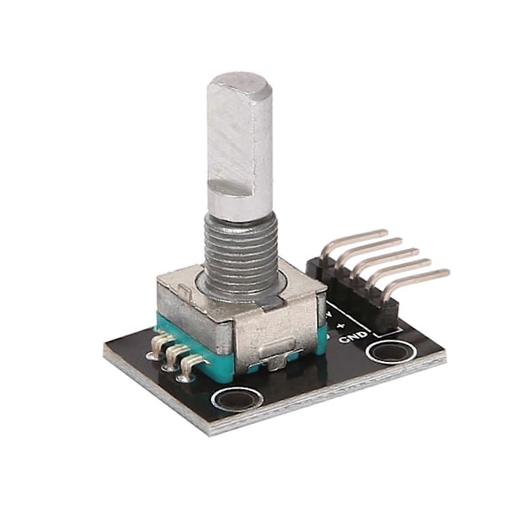 3 st KY-040 roterande kodarmoduler med 15X16,5 mm potentiometer roterande rattkåpa för