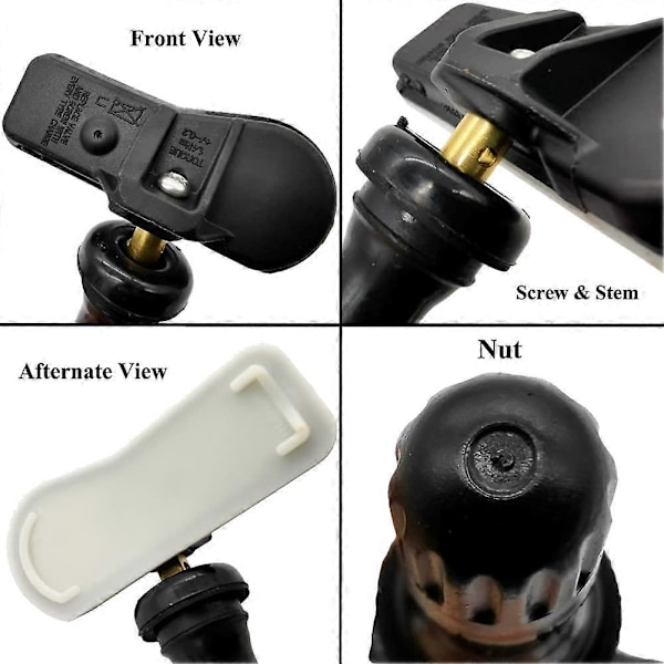 4-pack TPMS Däcktrycksövervakningssensor 52933-C1100 för Fe 2015-2020