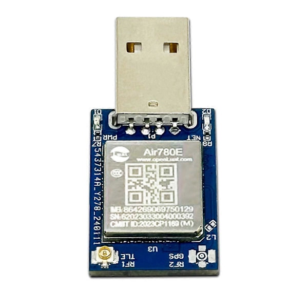 Full Netcom-modul Luat Air780E 4G-modul USB-internetåtkomstmodul