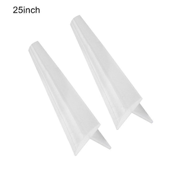 2 kpl/setti kumiset öljynkestävät lämmönkestävät lieden rakotulpat keittiövälineet Transparent 25inch