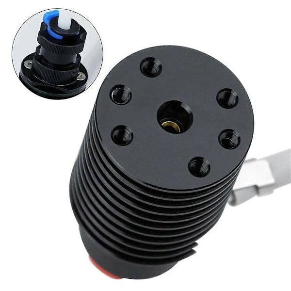 För E3D Revo Keramisk Hotend Kit V6 Radiator Mässingsmunstycke för Ender