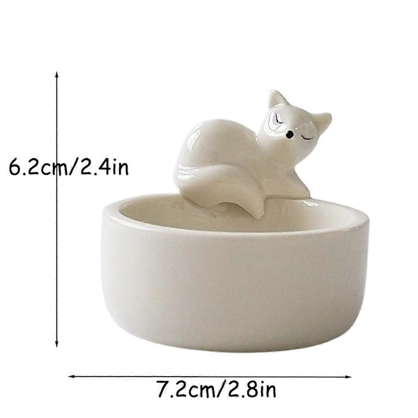 Fox Ljusstake Fox Värmeljushållare Värmande Tassar Fox Värmeljushållare Ornament Söta Ljushållare