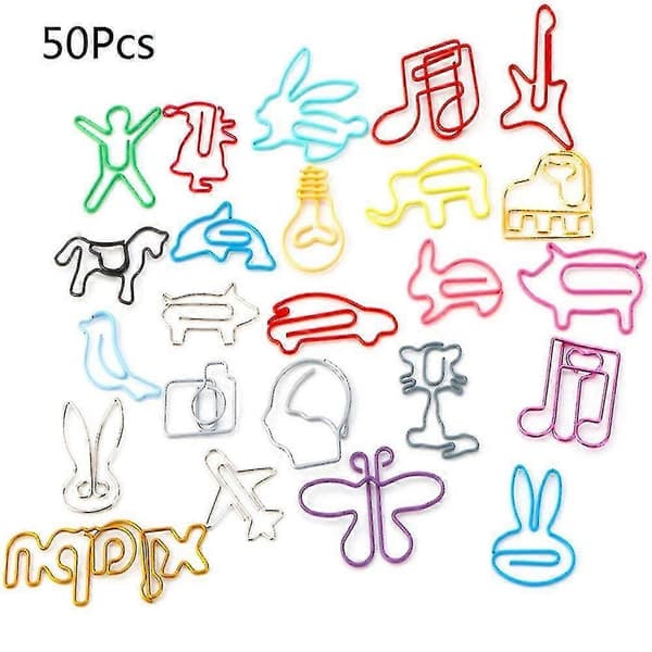 50 stk. Søde Dyre SD Clips S Clips Til S, , , Mønster Om
