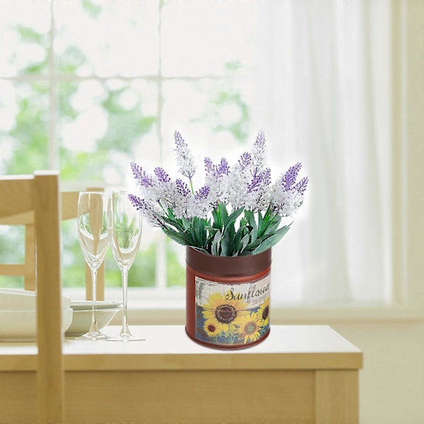 1 stk. opbevaringsboks i retrostil, kreativ urtepotte, blomsterbakke i jernkunst til hjemmet