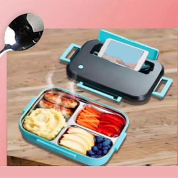 Bento Madkassebeholder, Bento Madkasse Leveres med Service, Metal Gør Den Fryser- og Opvaskemaskinesikker