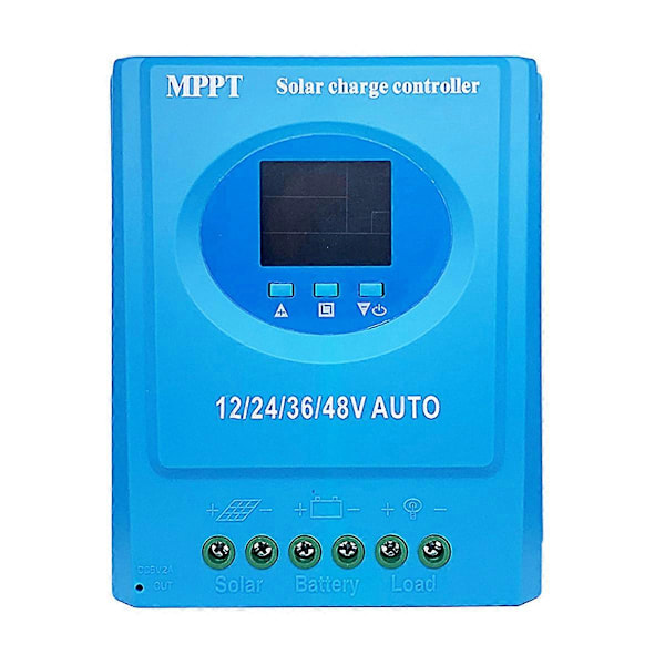 100A MPPT Aurinkolataussäädin 12V 24V 36V 48V Kaksois-USB B