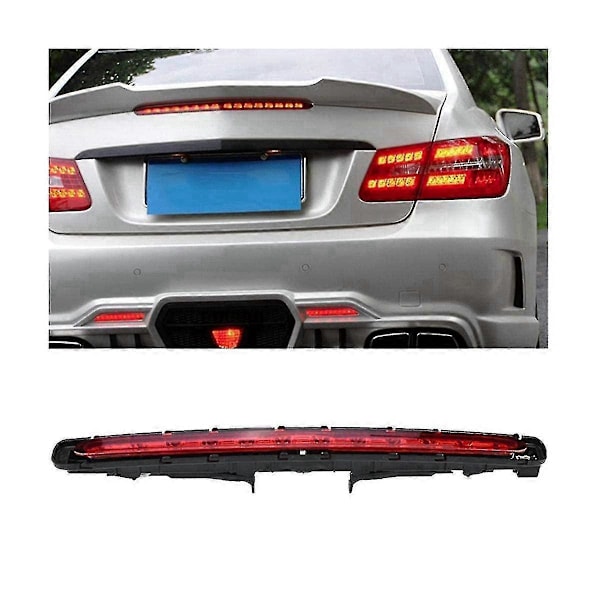 2st LED Bakre Högt Bromsljus Bakljus 3:e Tredje Stopp Bakljus För W211 E-klass 2003-2009