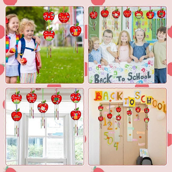 Barns Vindspel Ornament DIY Målad Hänge, Bi-set