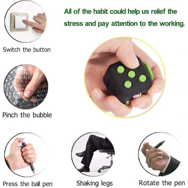 Stresskuber Från Cube Bekämpar Stress Och Är Perfekta För Spända Fingrar