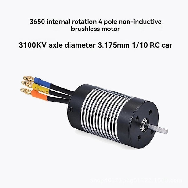 3650 Intern Rotation 4-polig Borstlös Motor 3650 5900KV