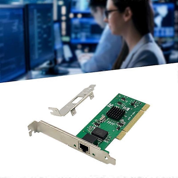 PCI RC82540EM Enkel Elektrisk Port Nätverkskort RJ45 1000Mbps Ethernet Adapter Skrivbordsserver Nätverkskort NIC