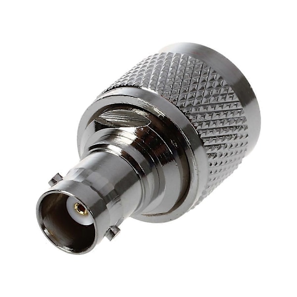N Hane Crimp till BNC Hona RF Koaxialkabel Adapter 2 st