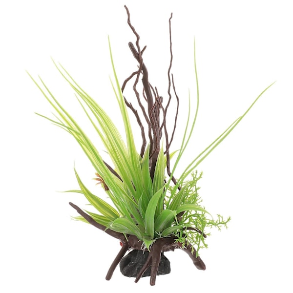 Akvarium Konstgjord Växt Dekorativt Akvarium Vattenväxt Trädgren Landskapsprydnad