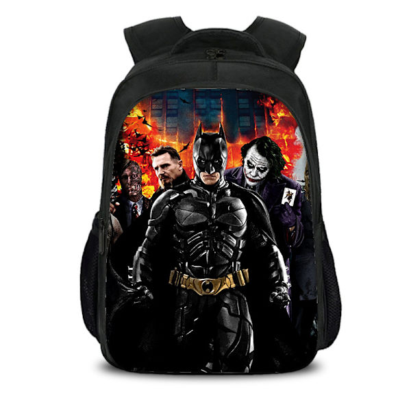 Casual Ryggsäck Batman Ryggsäck Grundskole- och Mellanstadieelever Skolväskor 40cm 1
