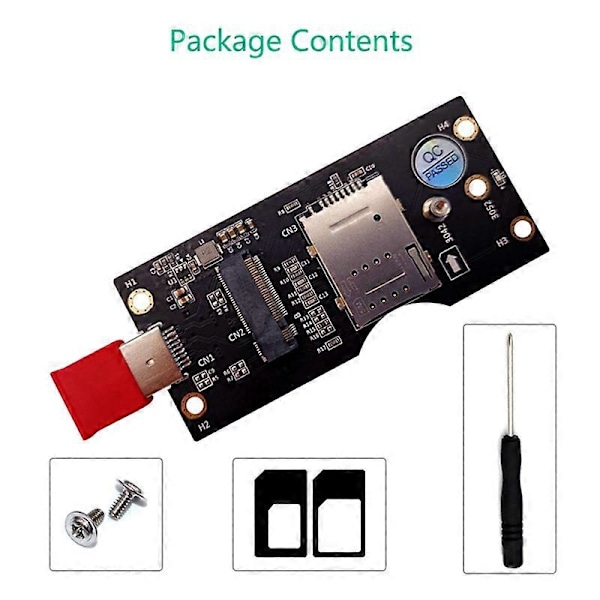 NGFF-modul till SIM med USB 3.0 3G/4G/5G-modul