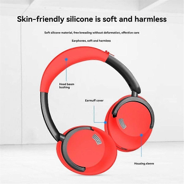 Öronkuddar + Huvudbygelset för SonoFlow HC905 HQ51 Headset D