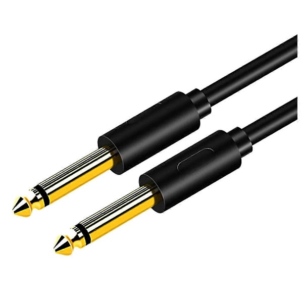 6,5 mm Jack Audio Kabel PVC 6,35 Jack Han til Han Aux Kabel, 5 Meter