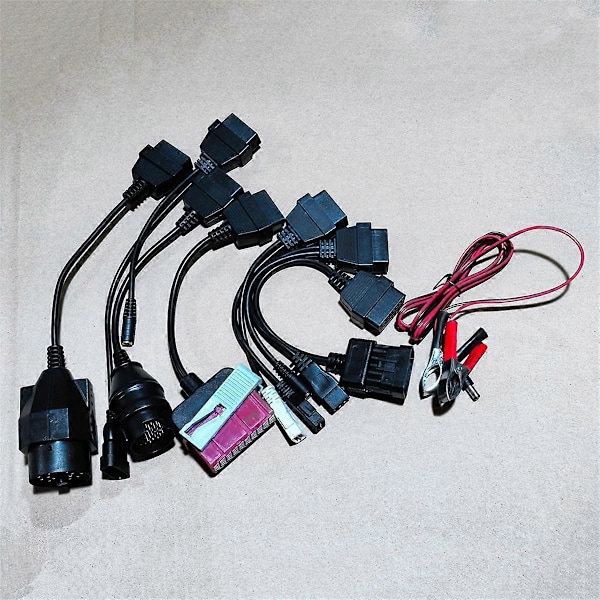8 kpl Täydelliset sarjat TCS Multidiag PRO Auto OBD Muunninkaapelit OBD2