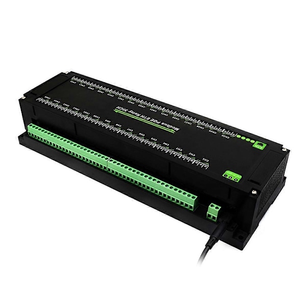 30-kanals Ethernet-relämodul, Modbus RTU/Modbus-protokoll, PoE-port med olika isoleringsskyddskretsar